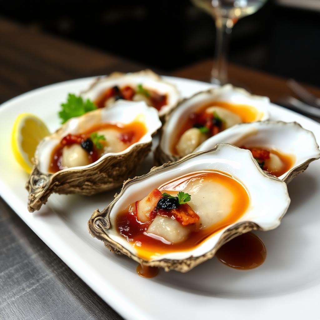 Oysters Kilpatrick (½ doz / doz)
