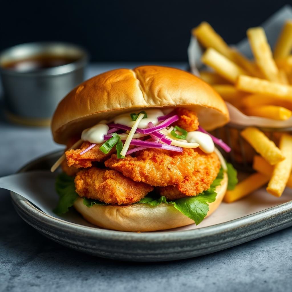 Prawn Burger